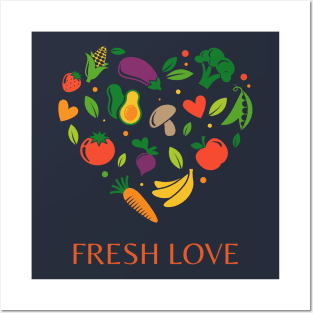 Fresh Love Posters and Art